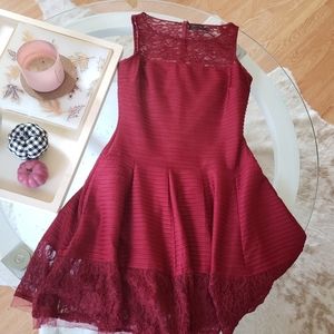 The Limited Burgundy fitting Dress